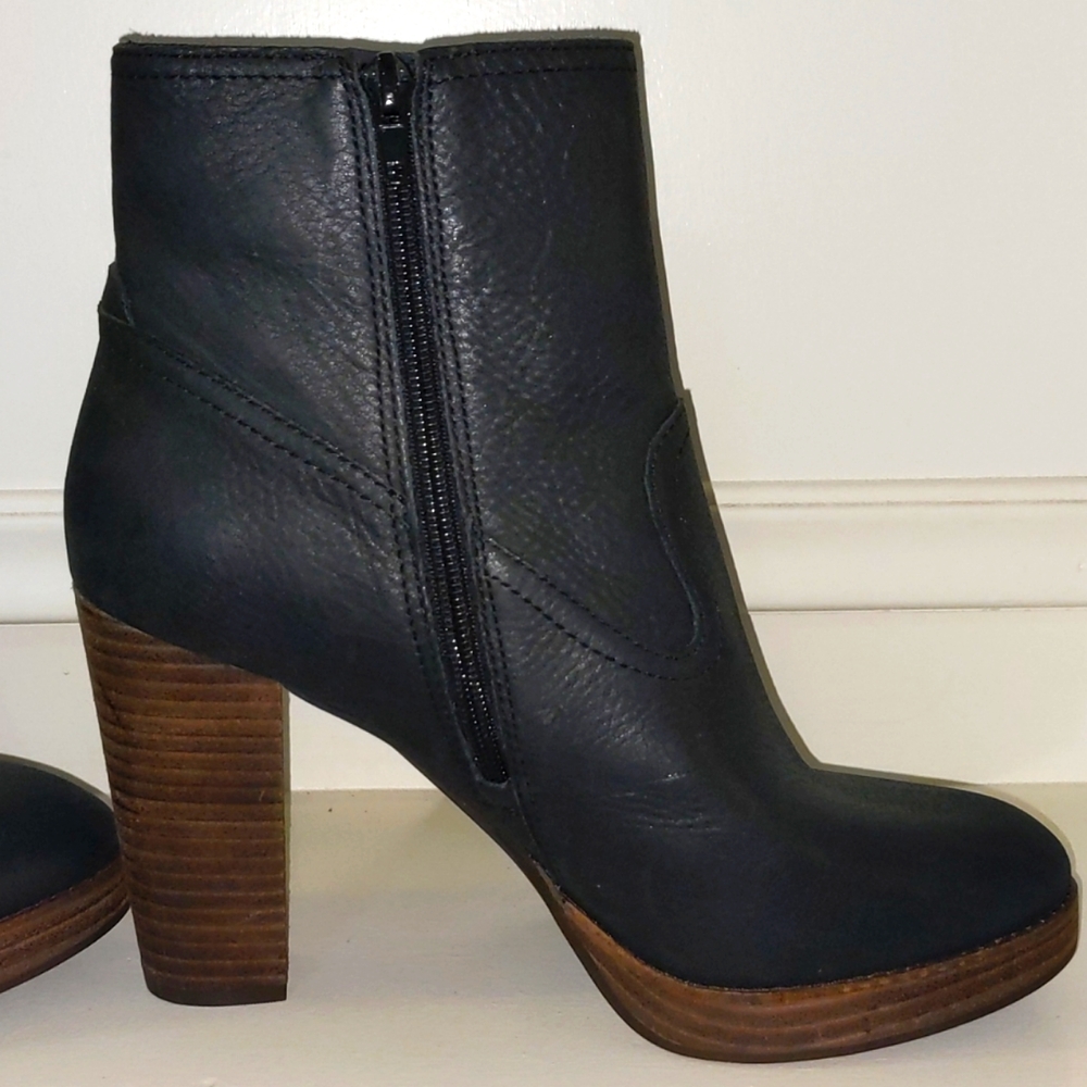 Black Heeled Lucky Brand Boots
